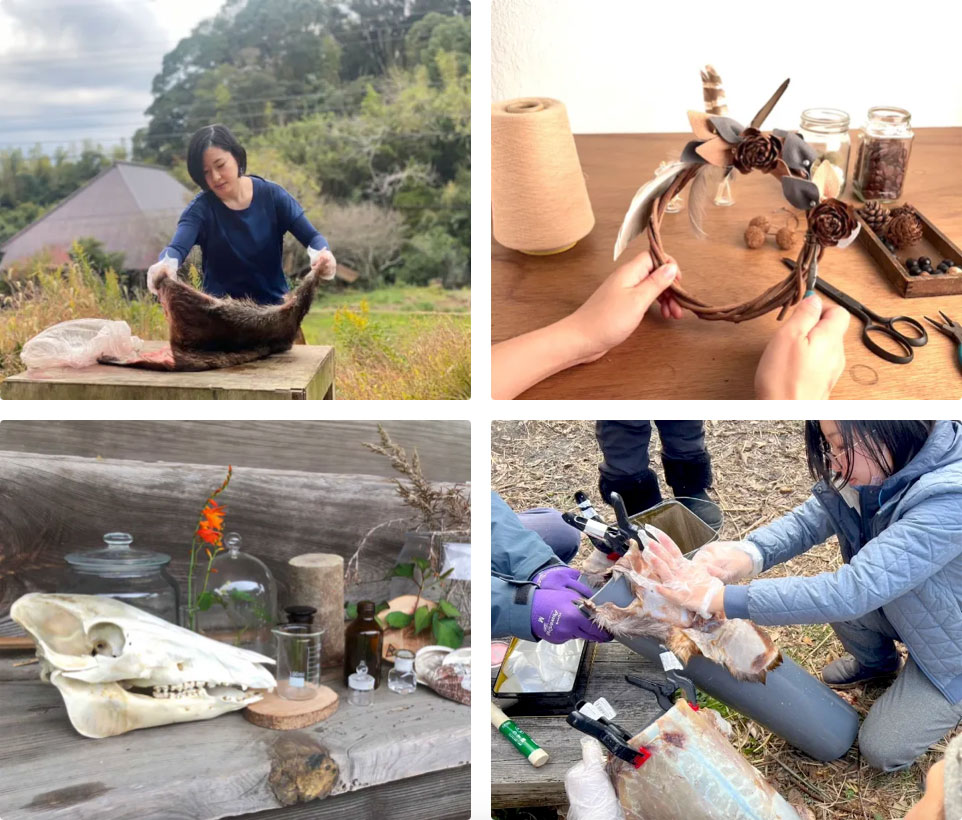 「里山素材で手仕事」体験